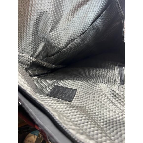 TUMI ALPHA BRAVO "Luke" Roll-Top Backpack Bag Silver Ballistic Nylon 223388RS2 - Picture 14 of 15